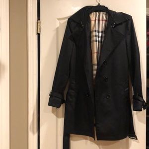Black Burberry Jacket Long